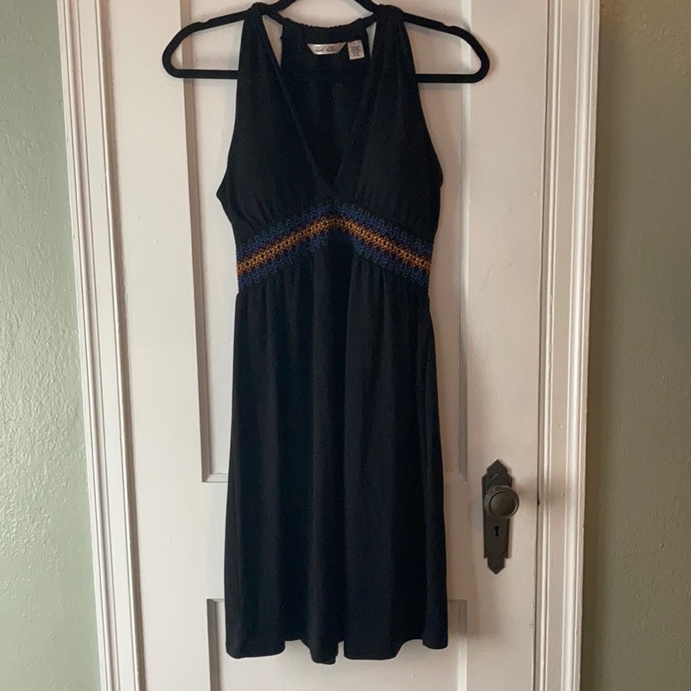 Black Sundress with elastic waist